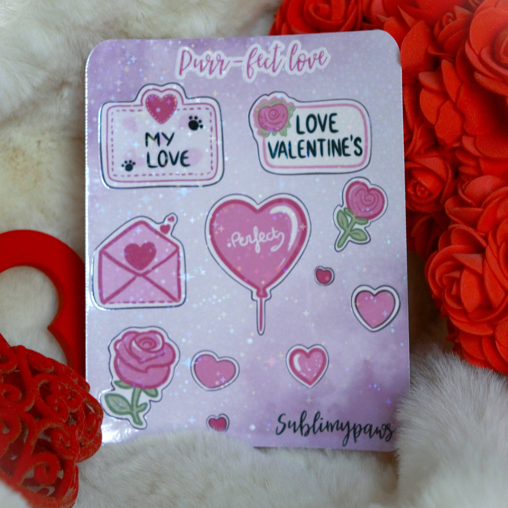 💗❣️ Stickers purr-fect Love ❣️💗