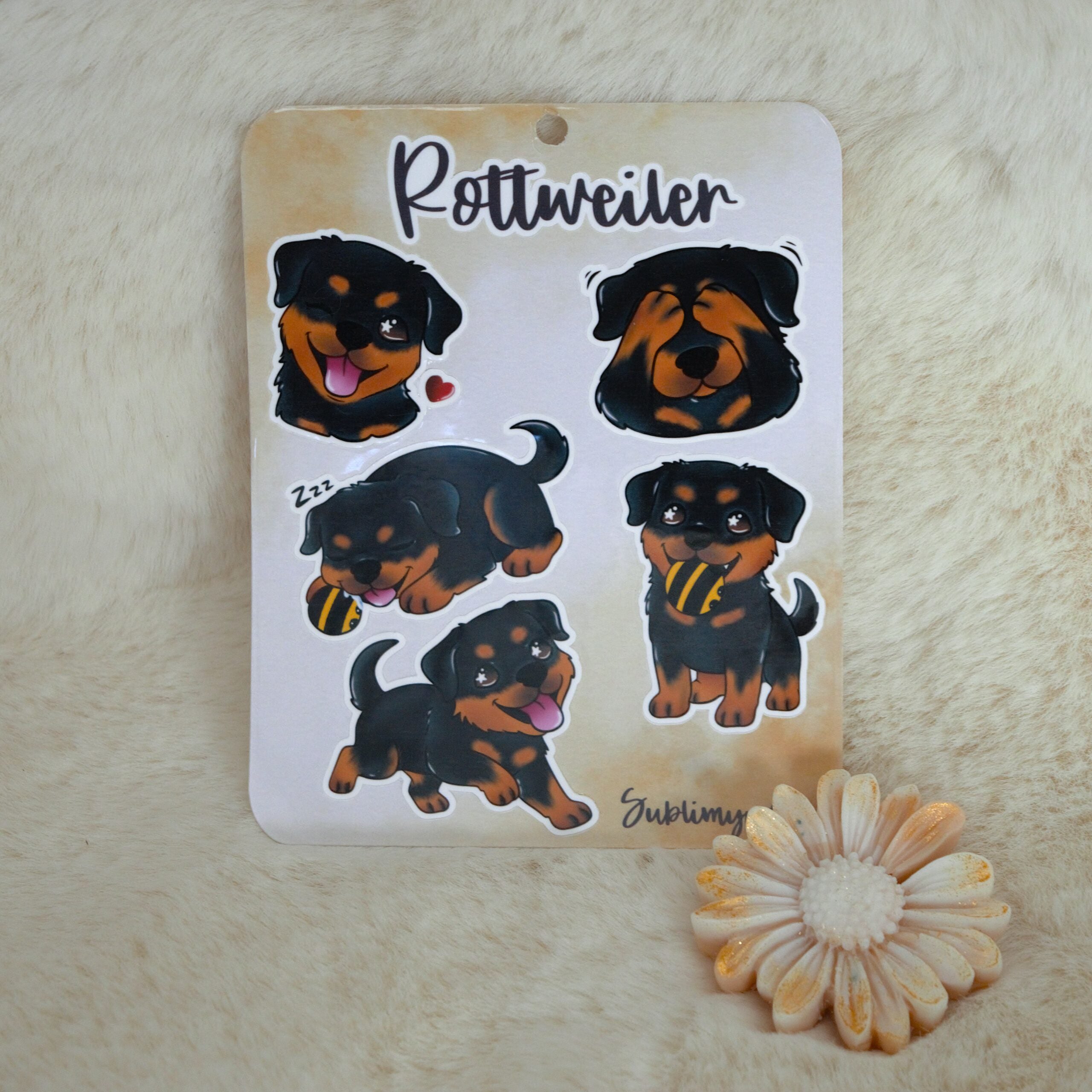  Stickers Rottweiler