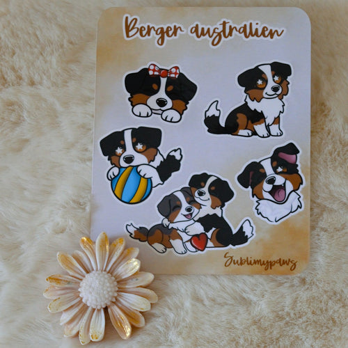  Stickers - Berger australien 