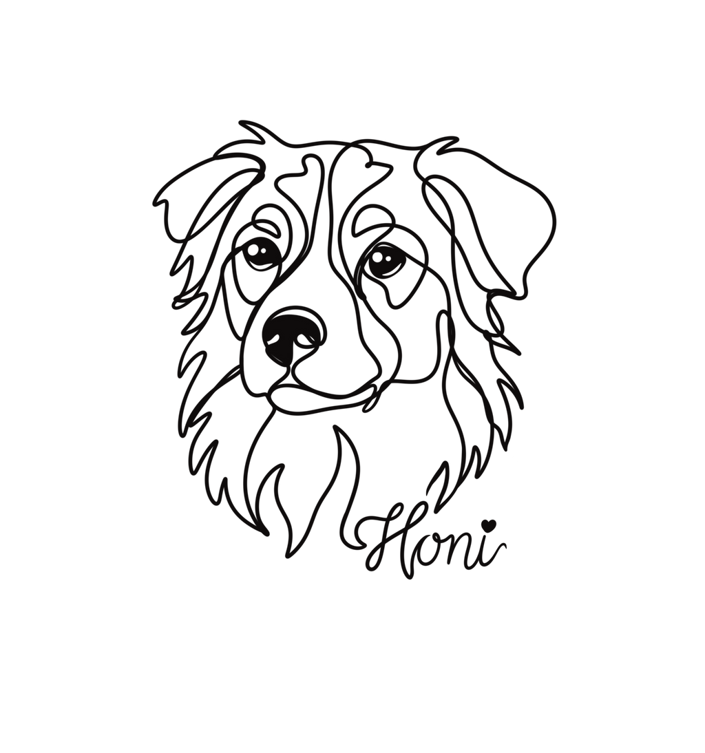  Illustration personnalisée en One Line / Line Art 