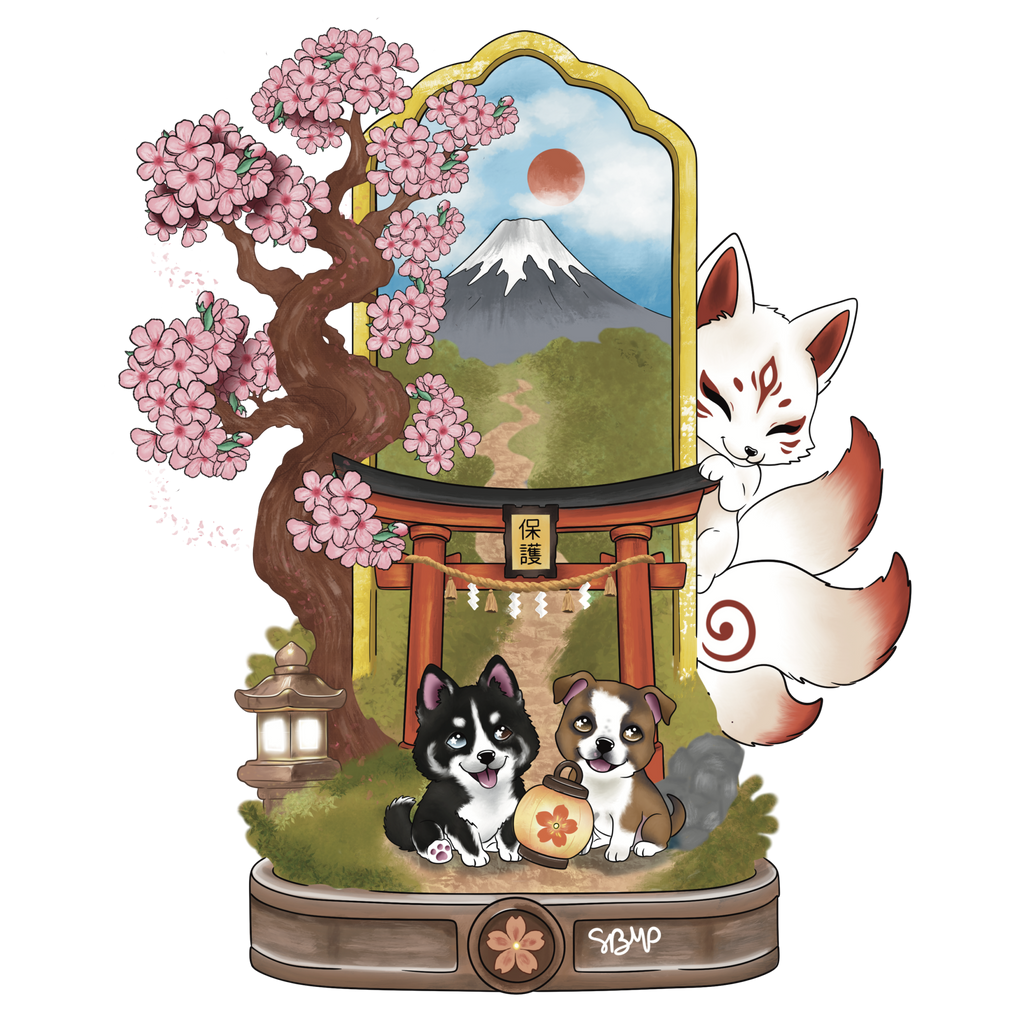  Sweat, Sweat à Capuche & Sweat Zippé  Omamori Paws Personnalisé 