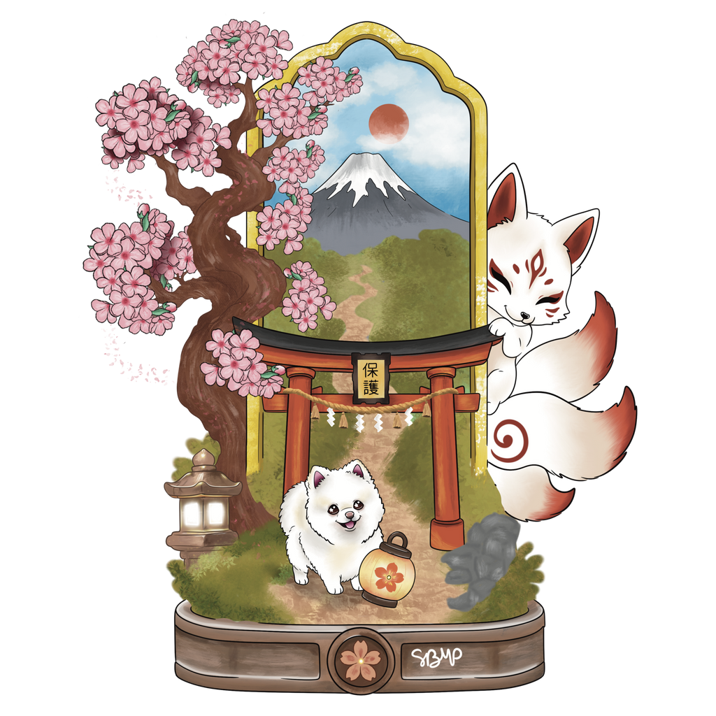  Illustration - Omamori Paws 