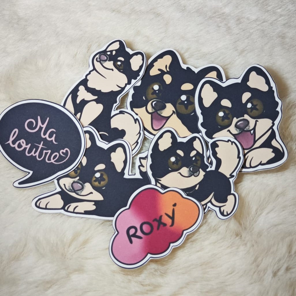 Stickers personnalisés (5 stickers)