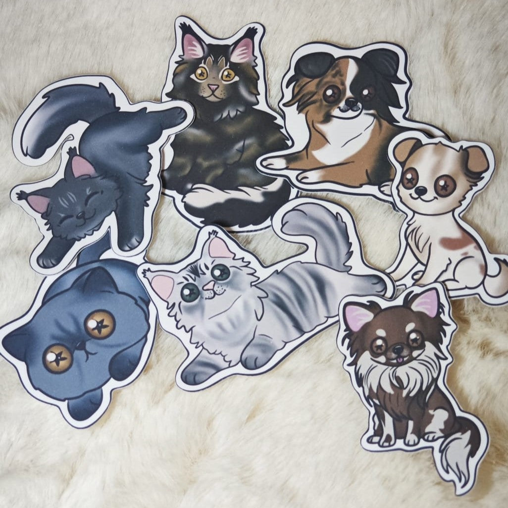 Stickers personnalisés (5 stickers)