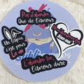  Stickers stop abandon avec l'association oups'n'co 