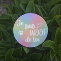 Magnet " Woof de toi "