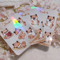  Stickers - Shiba Inu 