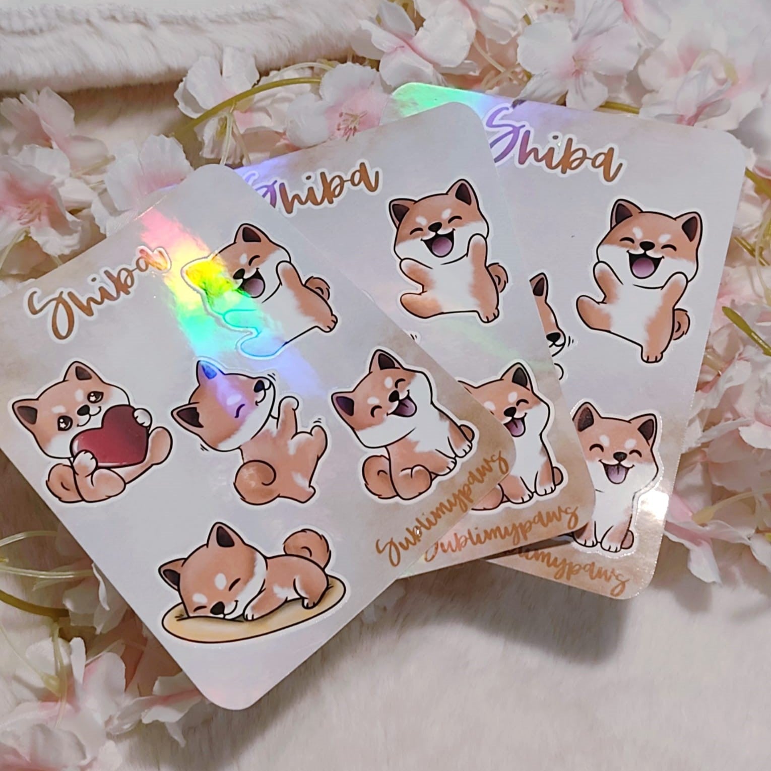  Stickers - Shiba Inu 