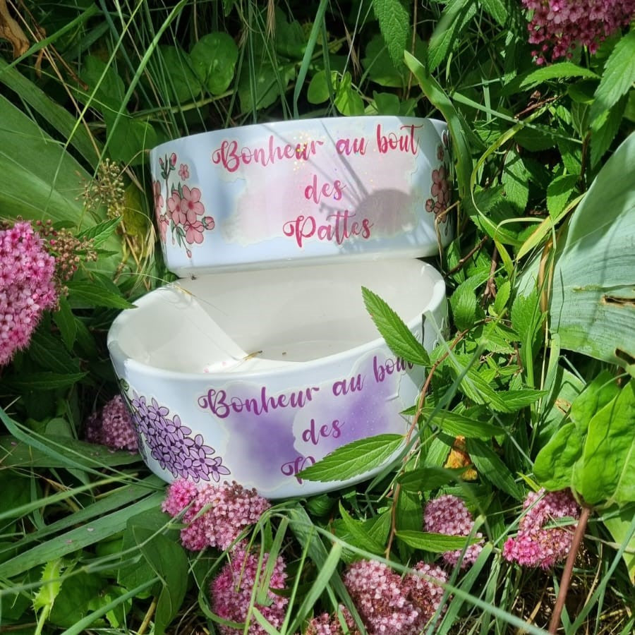  Gamelle - motif Lilas 