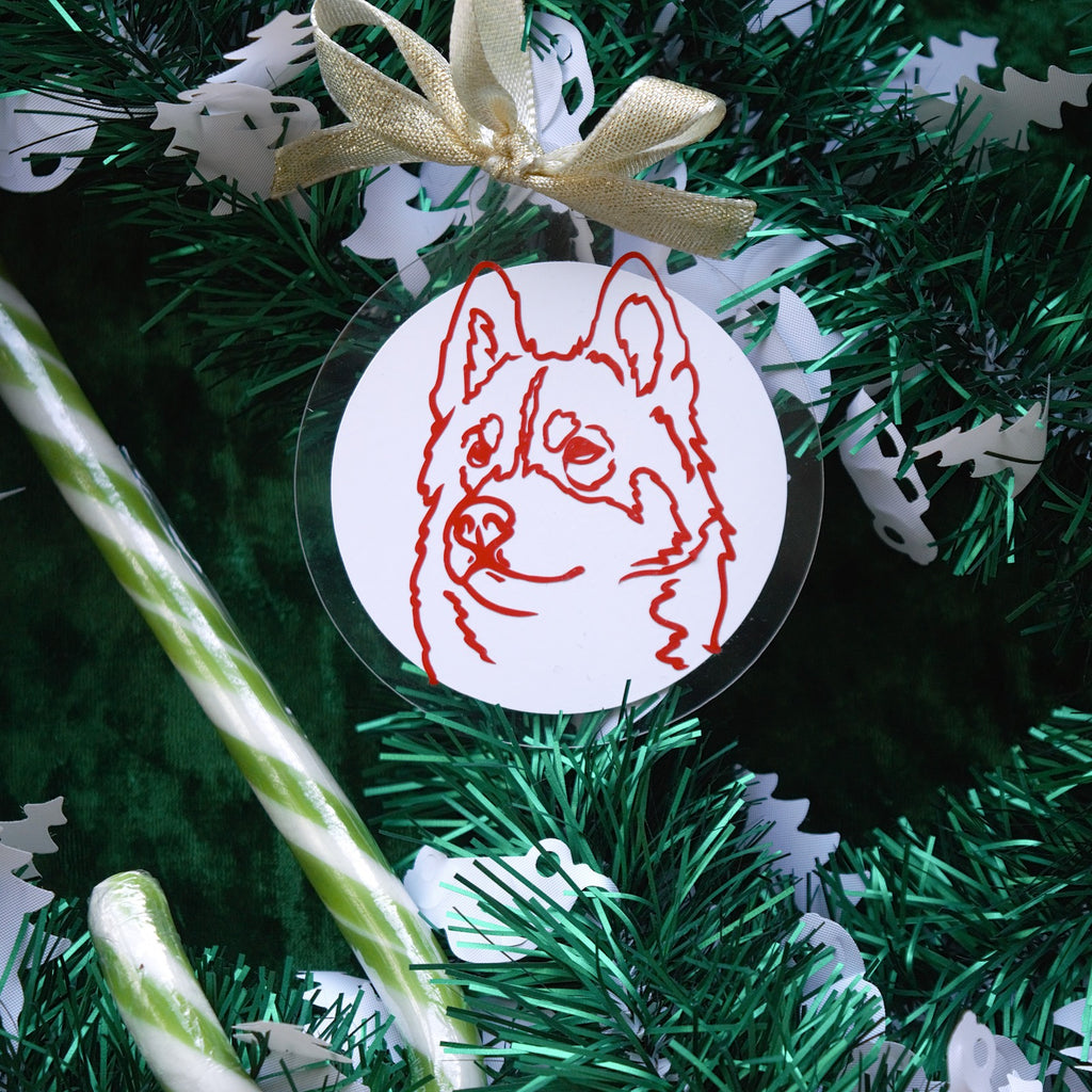 Boule de Noël unique à l’effigie de votre compagnon 🐾