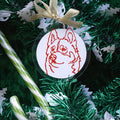 Boule de Noël unique à l’effigie de votre compagnon 🐾