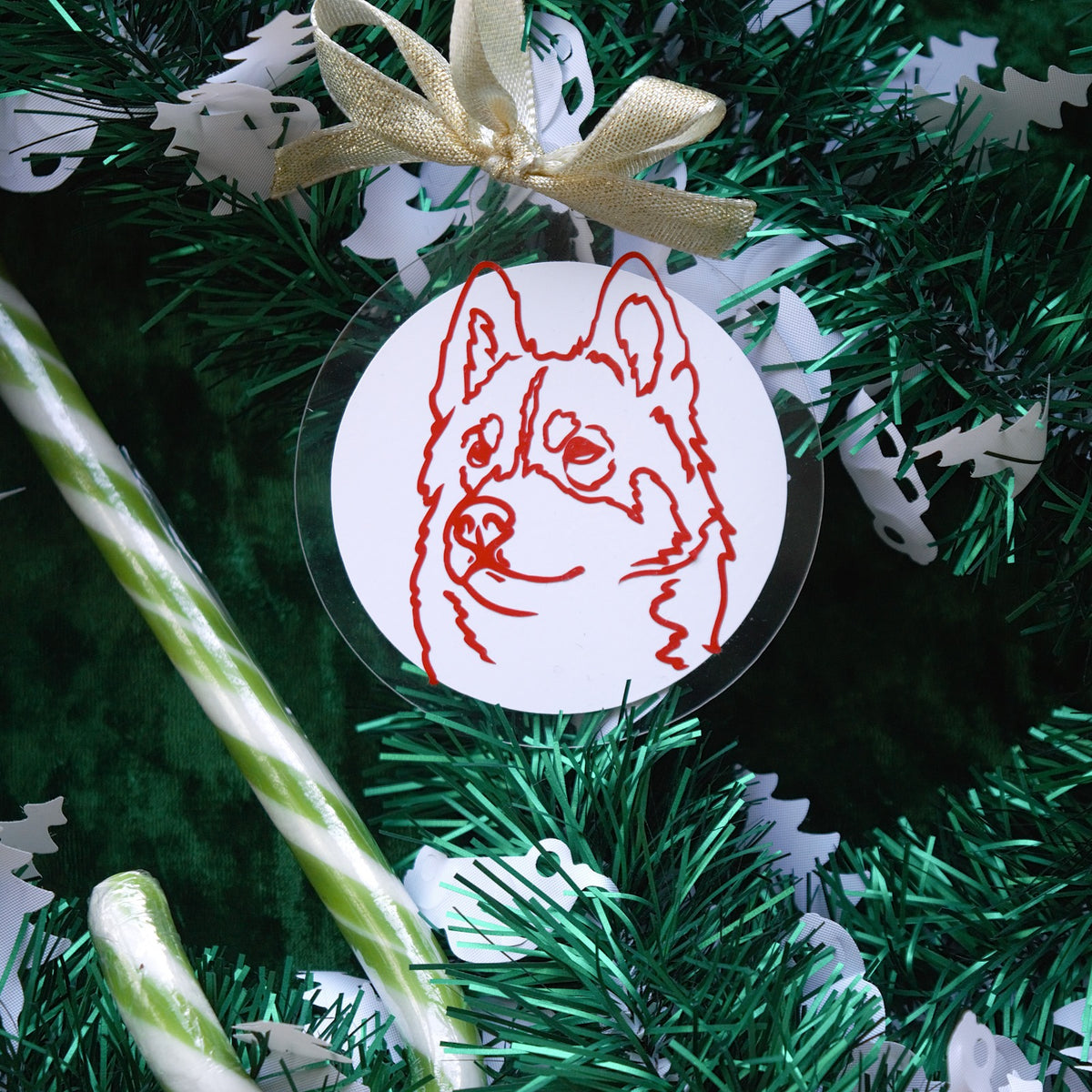 Boule de Noël unique à l’effigie de votre compagnon 🐾