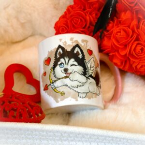 🐾💘 Mug personnalisé Saint-Valentin – Cupipet 🐾💘