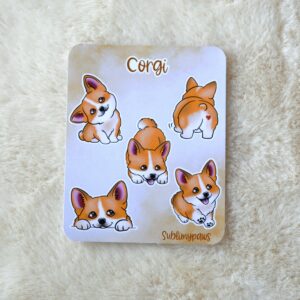 🐾 Stickers - Corgi 🐾
